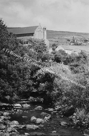 KILCAR CHURCH FROM BRIDGE